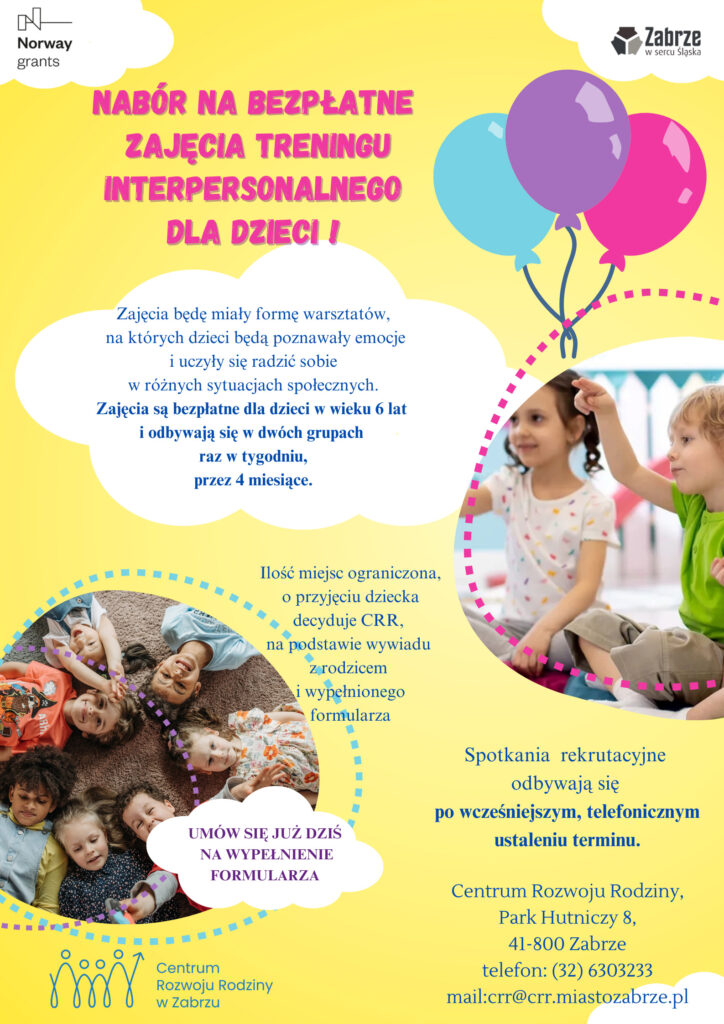 Trening interpersonalny dla dzieci