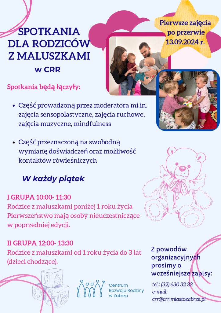 Spotkania dla rodziców z maluszkami